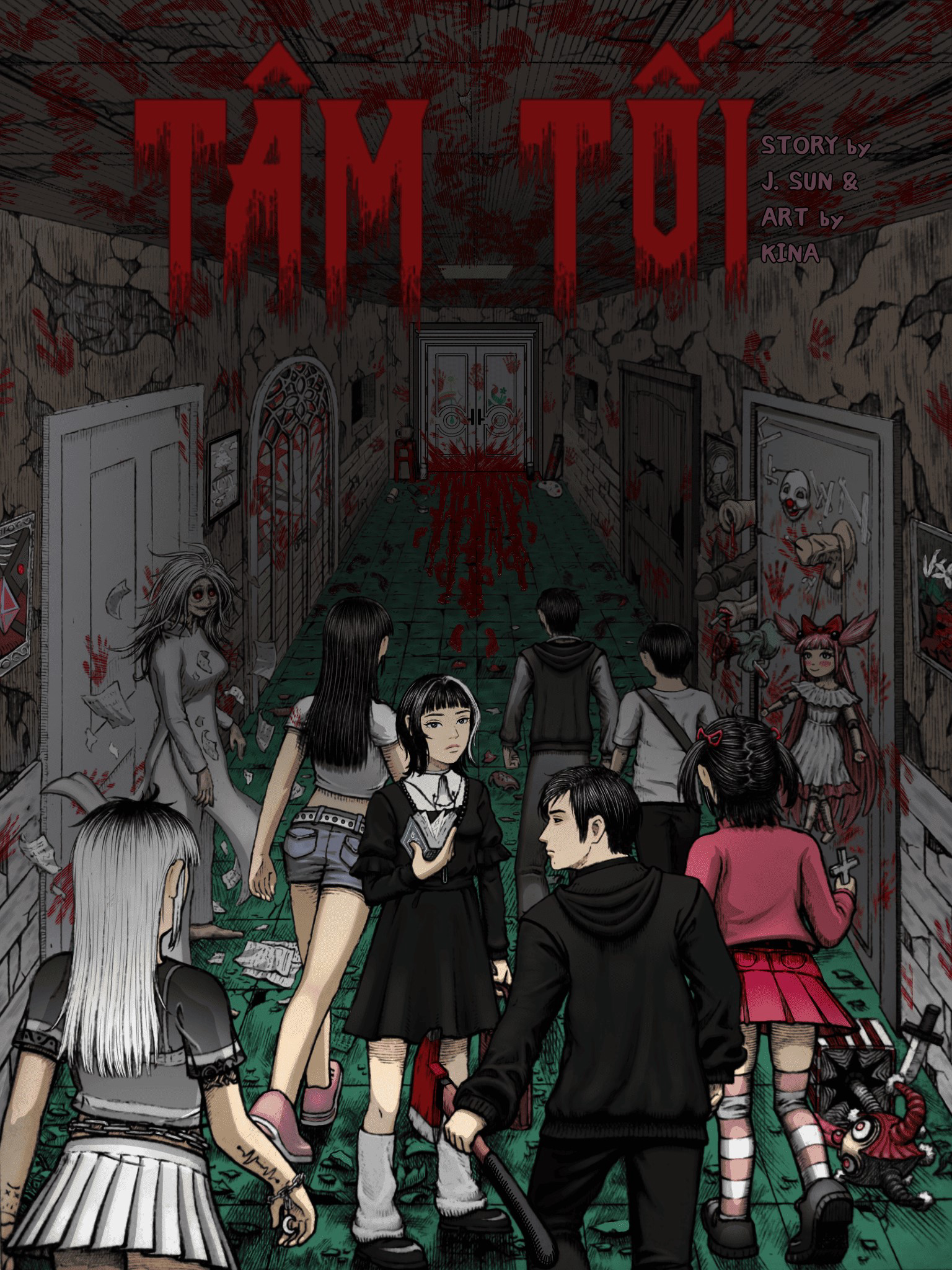 Bìa truyện Tâm Tối