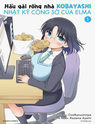 Bìa truyện Hầu Gái Rồng Nhà Kobayashi Nhật Ký Công Sở Của Elma