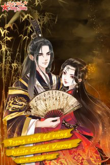 Bìa truyện Trọng sinh bá sủng Nhiếp Chính Vương quá mạnh mẽ