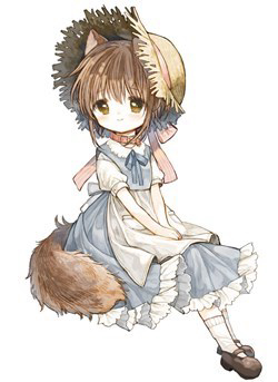 Bìa truyện Goshujin-sama to Kemonomimi no Shoujo Meru