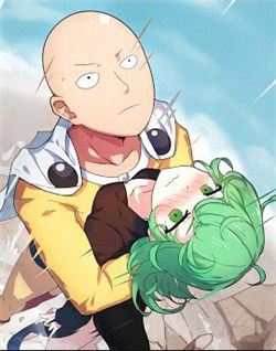 Bìa truyện Trận chiến giữa Saitama và Bão Kinh Hoàng