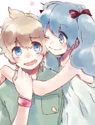 Bìa truyện Vocaloid Len X Miku Doujinshi Collection