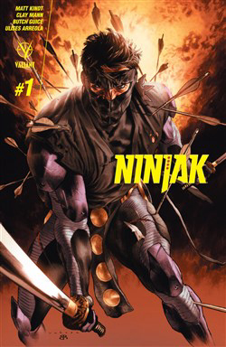 Bìa truyện Ninjak (2015)