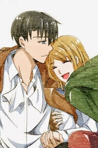 Bìa truyện Kiếp sau của Levi và Petra - Doujinshi