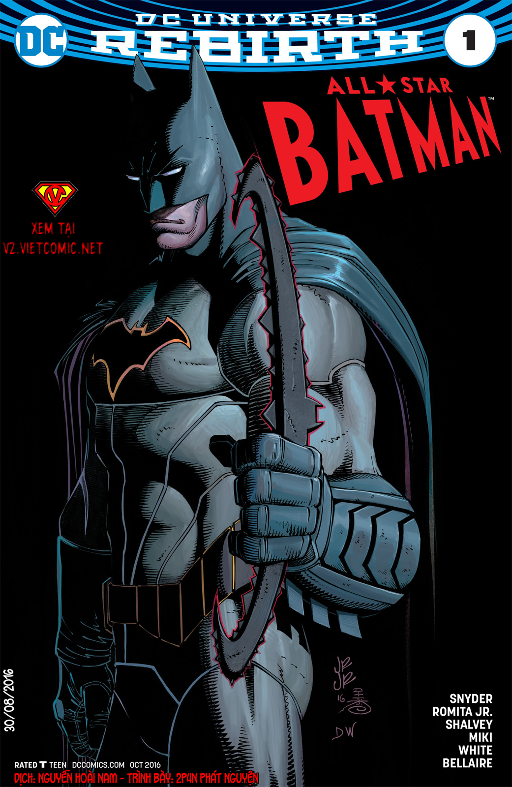 Bìa truyện All-star Batman (2016)