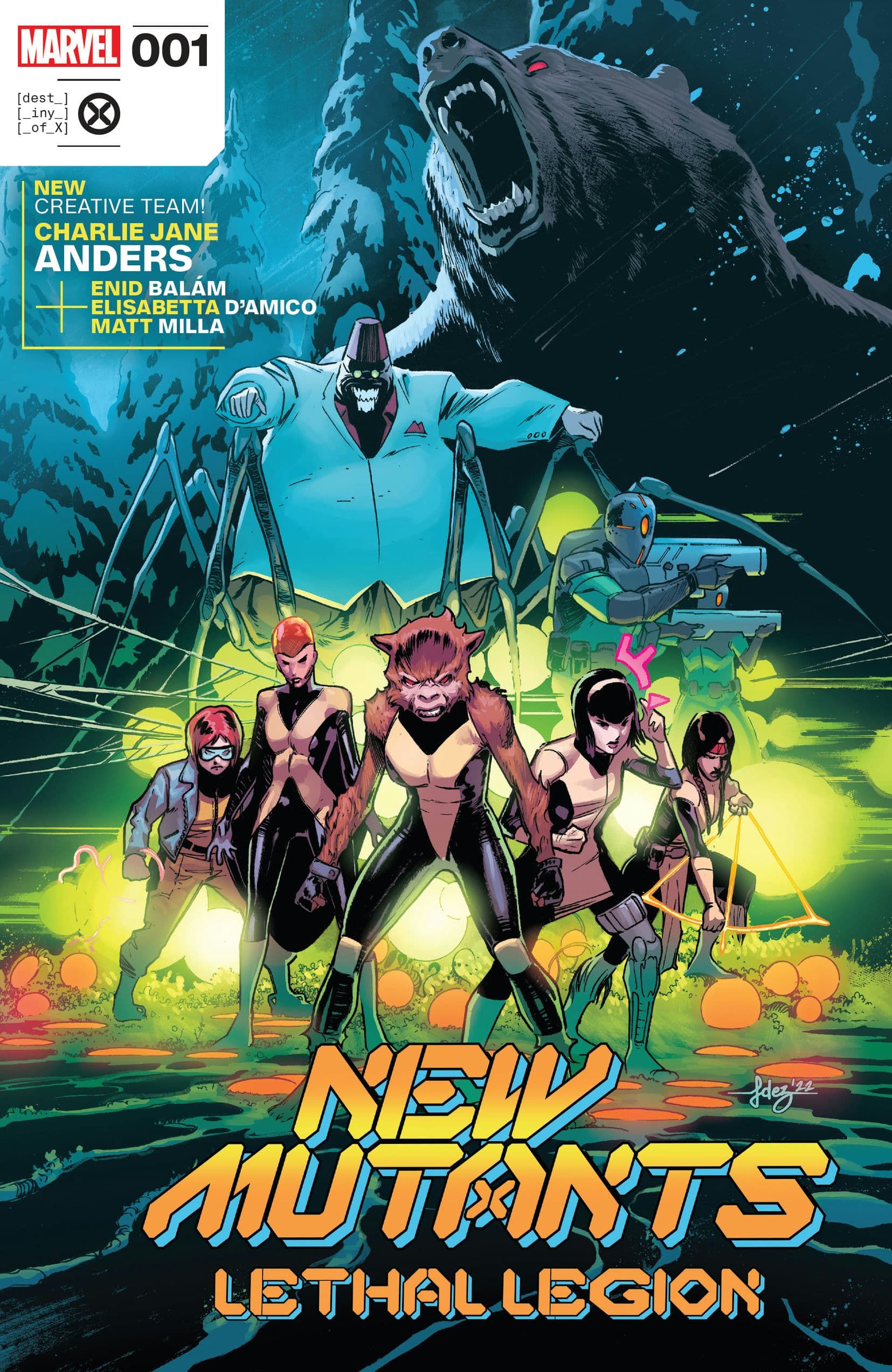 Bìa truyện New Mutants Lethal Legion