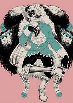 Bìa truyện Chàng ác quỷ Levi và cô bé bán bông Eren